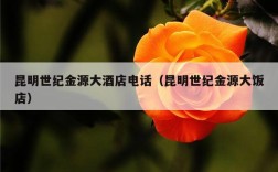 昆明世纪金源大酒店电话（昆明世纪金源大饭店）