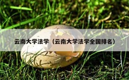 云南大学法学（云南大学法学全国排名）